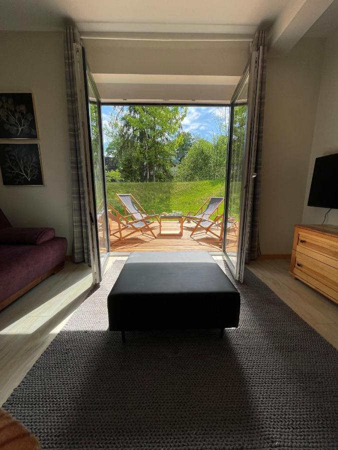Apartament Zakopane Willa Hrube Parter Z Tarasem I Kominkiem Buitenkant foto